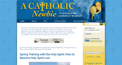 Desktop Screenshot of catholicnewbie.com